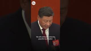 China will take ‘all measures necessary’ against Taiwan, Xi Jinping warns | USA TODAY #Shorts