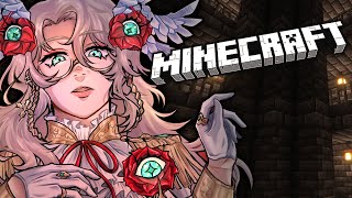 【MINECRAFT】 TRAPPING YOU IN MY DUNGEON🤍 【NIJISANJI EN | Aia Amare 】