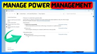 How To Change Power Mode In Windows 10/11 Manage Power Management Windows Pc Resimi