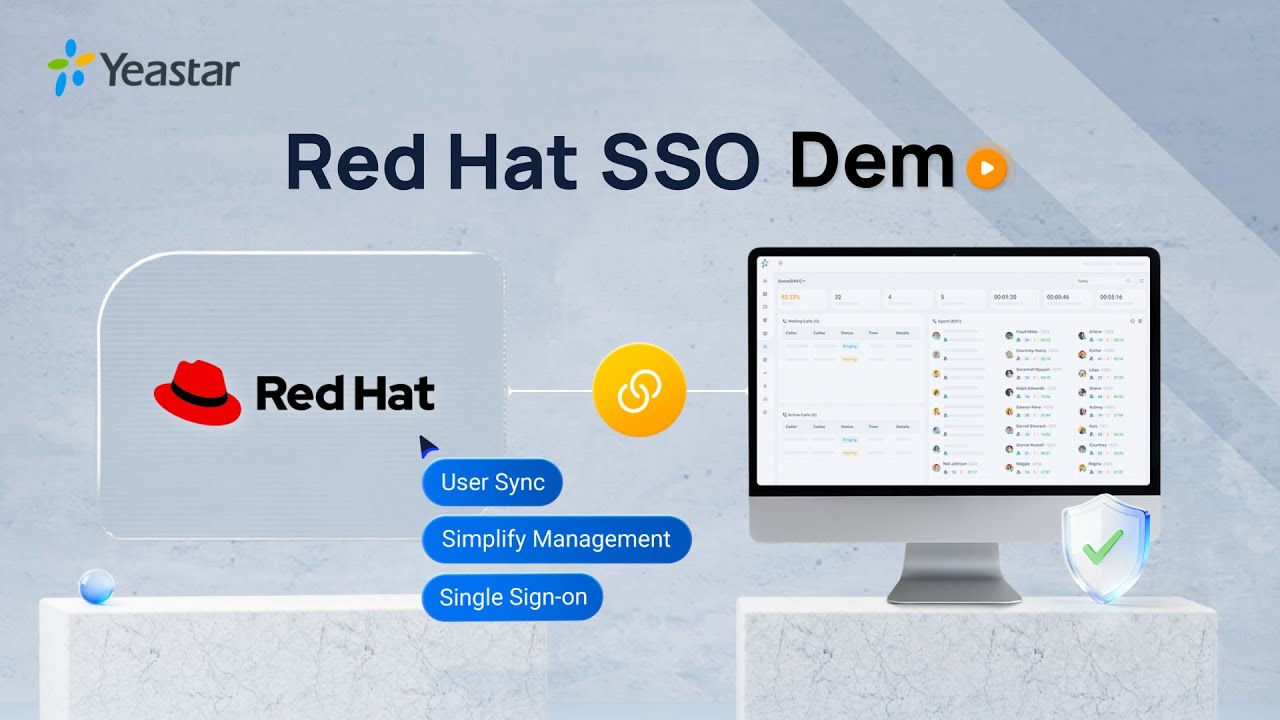 [Demo] Red Hat SSO Integration | Yeastar P-Series New Update - YouTube