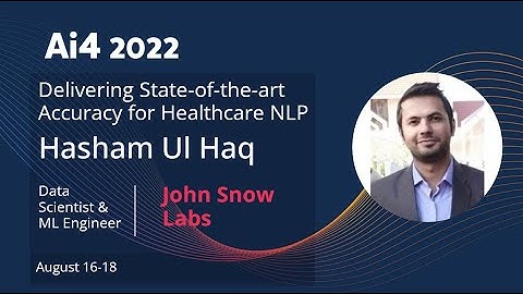 Delivering State-of-the-art Accuracy for Healthcare NLP with John Snow Labs