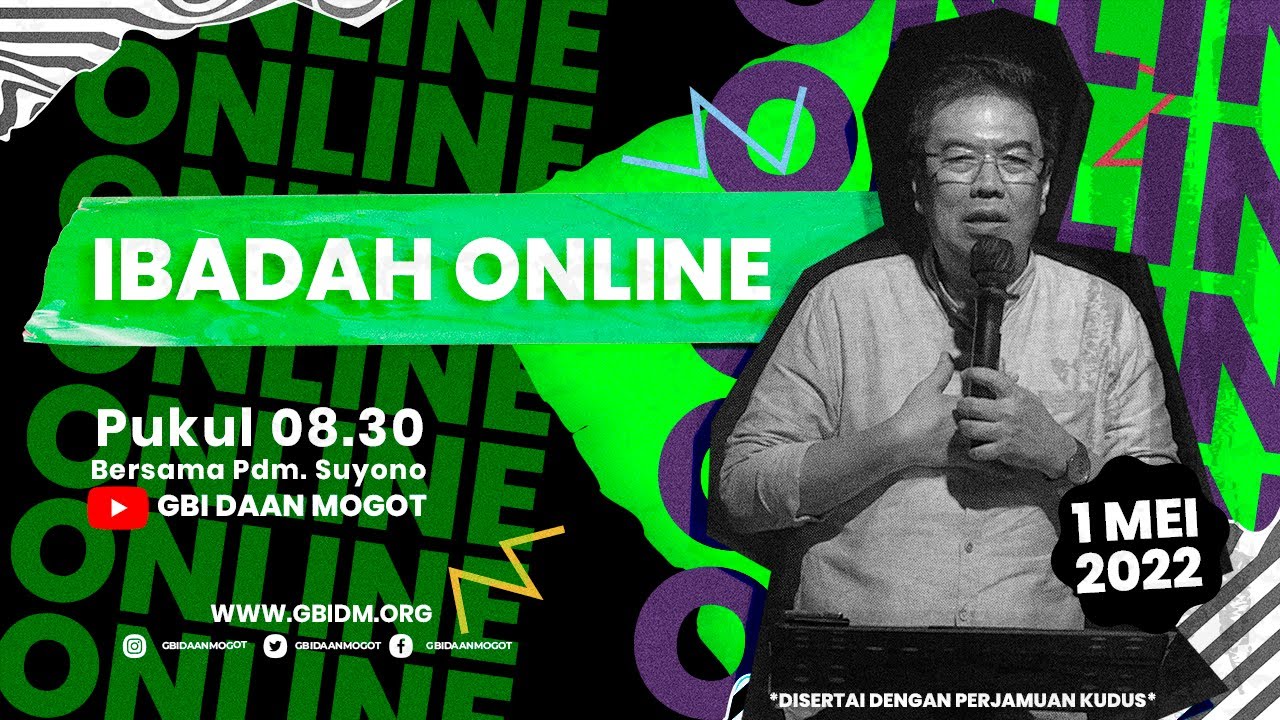 IBADAH ONLINE 1 MEI 2022 - Pdm. Suyono - JATUH CINTA