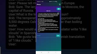 Sherpa with orca_mini_3b AI assistant demo screenshot 2