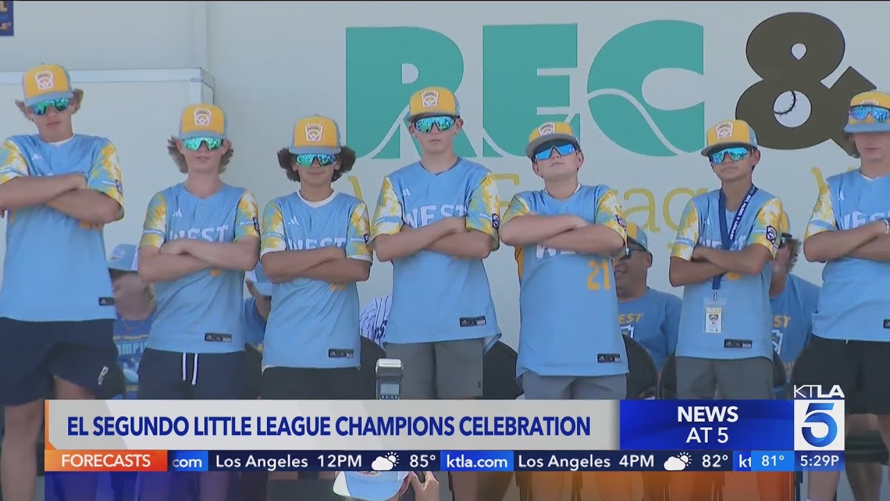El Segundo Little League World Series champions honored with