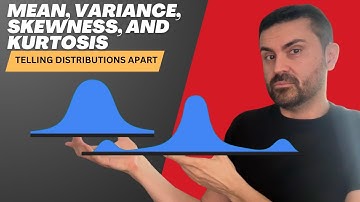 Mean, Variance, Skewness, and Kurtosis - Math for ML with Deeplearning.ai