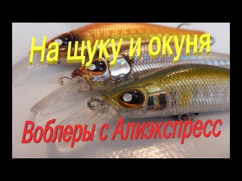 Видео: Воблеры на щуку и окуня