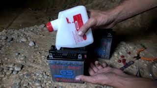 Perbedaan aki basah dan kering | a difference between dry and wet battery accu