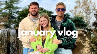 JANUARY VLOG! Disney Cruise Packing, Visiting The Dallas Arboretum, German Food, Volleyball & More!
