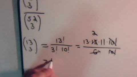 Probability Problem Solved With Simple Combinations Example #2