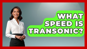 What Speed Is Transonic? - The Marksman