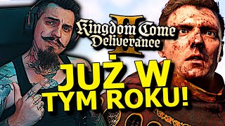 Kingdom Come Deliverance 2 Wygląda PRZEPIĘKNIE | Kiszak Ogląda Trailer KCD2 - Official Game Reveal