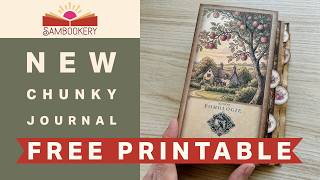 Information Make a Chunky Junk Journal 🍎 | FREE Apple Orchard Printables | Step-by-Step Tutorial Guide