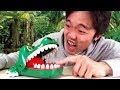 CROCODILE DENTIST WATER BALLOONS CHALLENGE! : Dylan VS Vincent