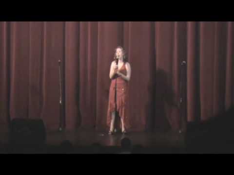 Sheridan Webb sings "Mary Did You Know"