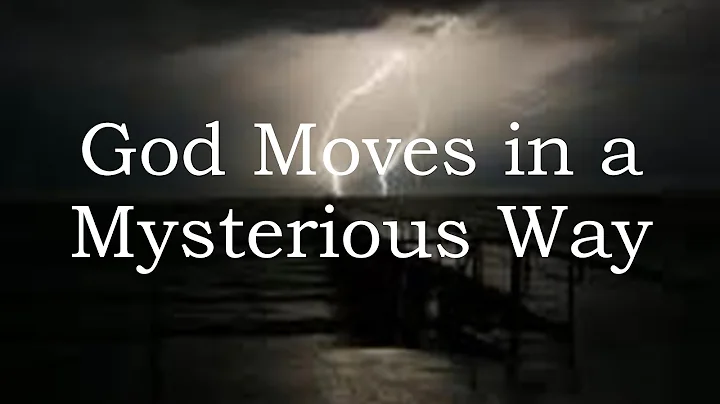 God Moves In A Mysterious Way - Lori Sealy