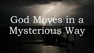 Video thumbnail of "God Moves In A Mysterious Way - Lori Sealy"