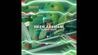 heer aasmani - edit audio #fighter #heeraasmani #hritikroshan