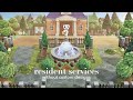【あつ森】マイデザインを使わずにつくる島 案内所 | No Custom Designs | Resident Services | Animal Crossing New Horizons