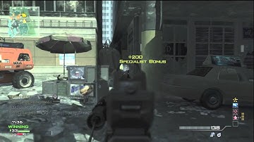 MW3 MOAB P90 Silenced Kill Confirmed on Downturn (Call of Duty Modern Warfare 3)