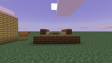 Automatic redstone bridge