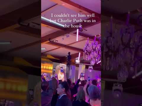 Charlie Puth Performing Wdta At Sunny Sandlers Bat Mitzvah Hosted By Adam Sandler | May 7, 2022