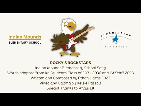 Indian Mounds Elementary School's Rocky's Rockstars Music Video