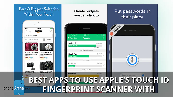 Best apps to use Apple's Touch ID fingerprint scanner with