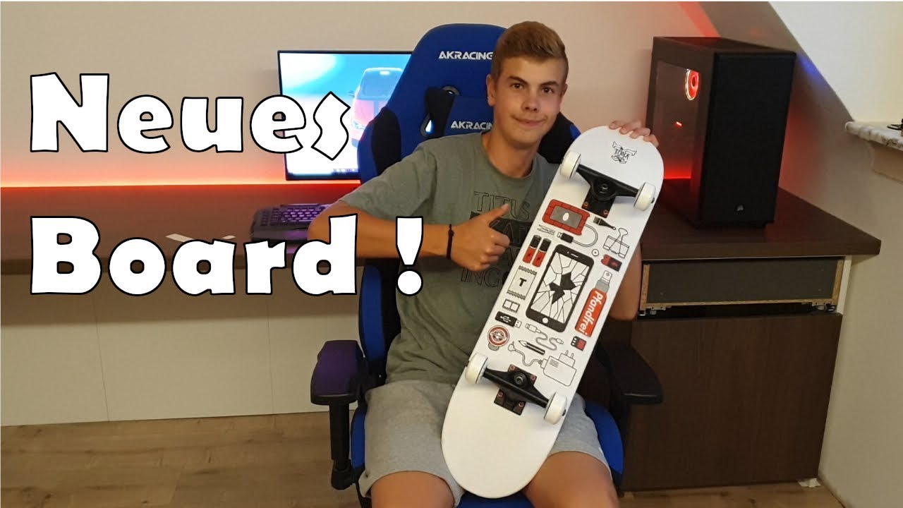 Neues Skateboard setup für 2019 - YouTube