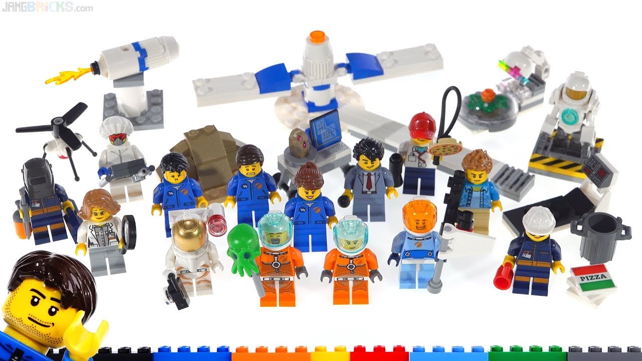 Lego City Space Research & Development NASA Minifigures - 60230 FREE POST