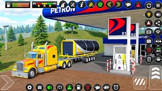 Offroad Oil tanker transport truck driver 2025 #androidgameplay #games #trucksimulatoruitimate screenshot 4