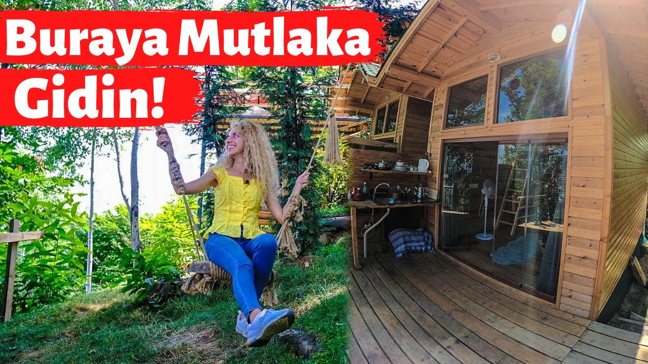 dag dibinde 24 m buyuleyici kucuk ev bungalov turu tiny house turkiye youtube