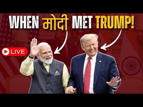 LIVE Modi Trump