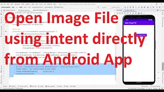 How to open an image file (from download folder) using intent directly from your Android App? screenshot 5