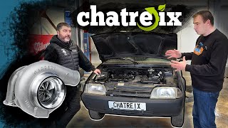 Réparation et essai de la Citroën AX GT pour le Mosquitos drag race