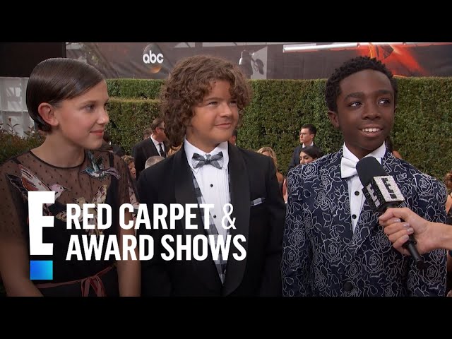 Stranger Things' kids love their newfound fame