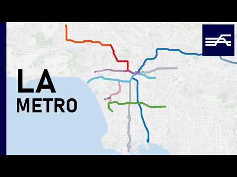 Evolution of the Los Angeles Metro 1900-2028