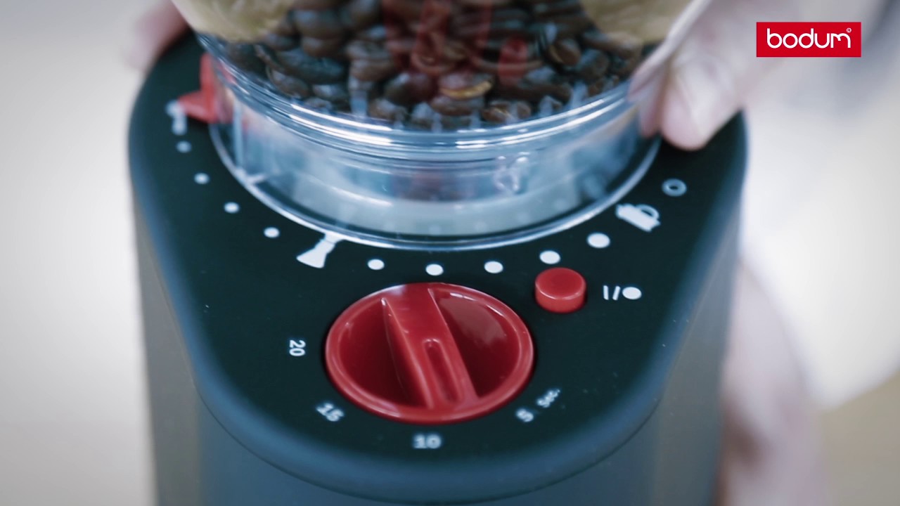 BODUM® - How To  Bistro Burr Coffee Grinder 