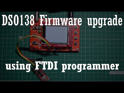 Video: How To Update The Firmware Of DSO138 Oscilloscope