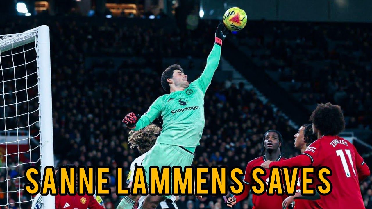 Санне Ламменс спасает против «Фулхэма».