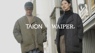 【TAION別注】M-65ライナーのダウンジャケット作りました！