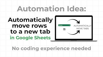 Automatiseringsidee: Verplaats rijen op basis van trigger of selectievakje in Google Sheets! Geen...