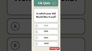 #GKQuestions #TriviaTime #KnowledgeChallenge #DidYouKnow #EducationalShorts#QuickQuiz #FactChallenge
