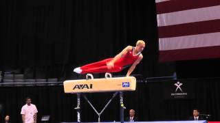 Johnny Jacobson - Pommel Horse - 2013 P&G Championships - Jr. Men - Day 1