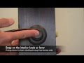 Yale Real Living Passage Lock Installation