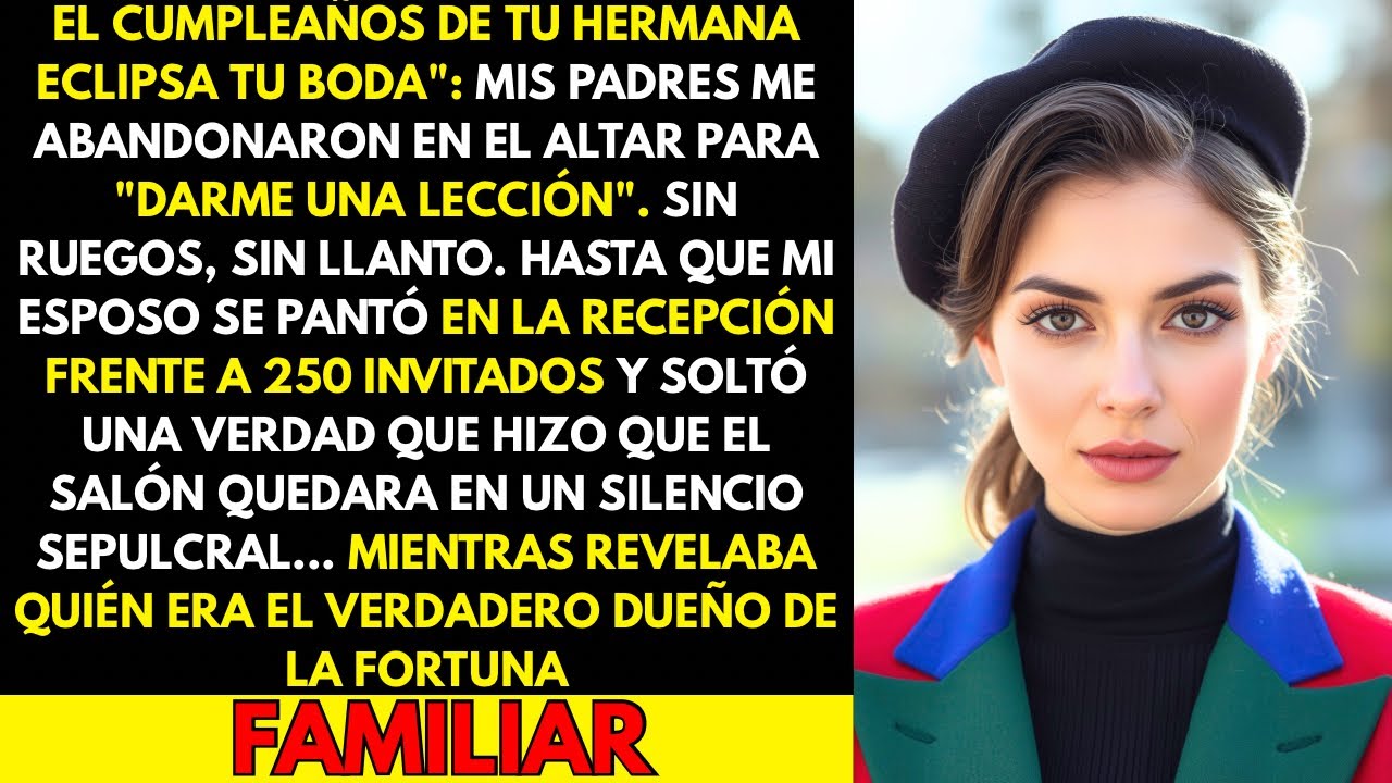 El cumpleaños de tu hermana es más importante que tu boda