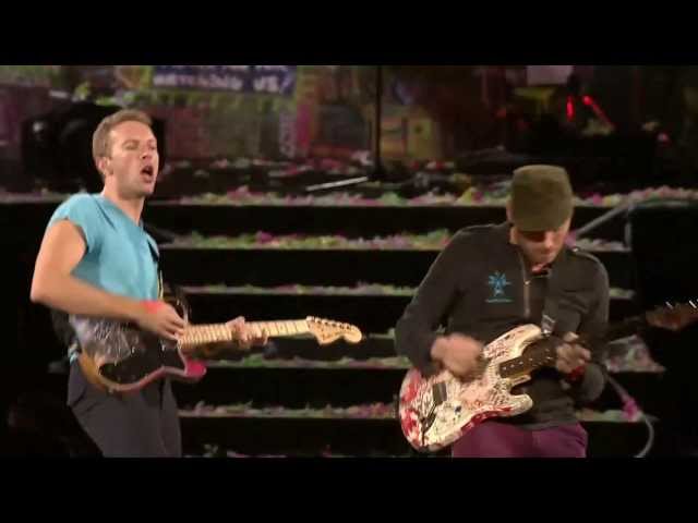 COLDPLAY - god put a smile upon your face live radio eins