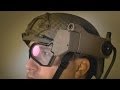 Bae systems  qwarrior soldier helmet mounted display field testing 360p