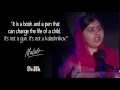 Wise words from Malala on the power of education