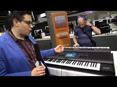 KETRON SD90 & SD60 from Musikmesse 2018 with Bartek Krzeminski