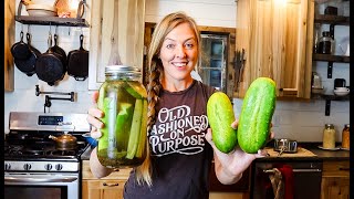 Preserve Your Cucumbers the Old-Fashioned Way | Fermented Pickles
